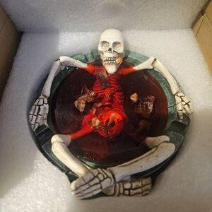 Skeleton Rose Bath Candle